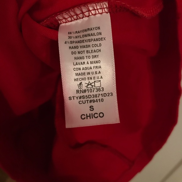 Red bodycon mini dress - Picture 5 of 6